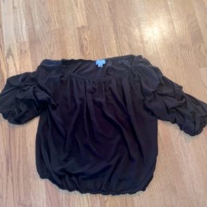 Like new black knit top by The CeCe